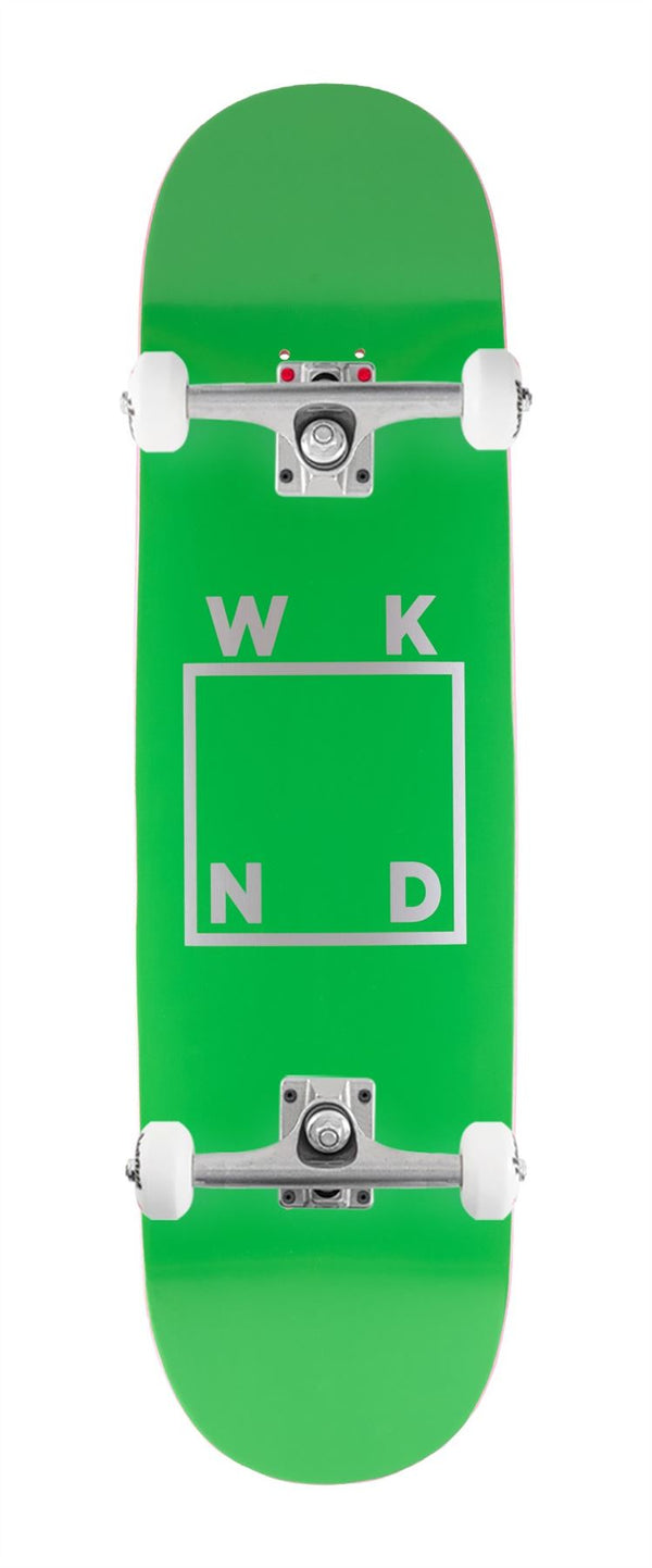 WKND Logo Board Green (PS) x Venom Custom Complete Skateboard - 8.25