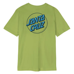 Santa Cruz Womens T-Shirt Partial Dot T-Shirt - Apple - Skatewarehouse.co.uk