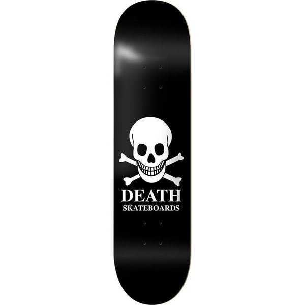 Death Black OG Skull Skateboard Deck - 7.75