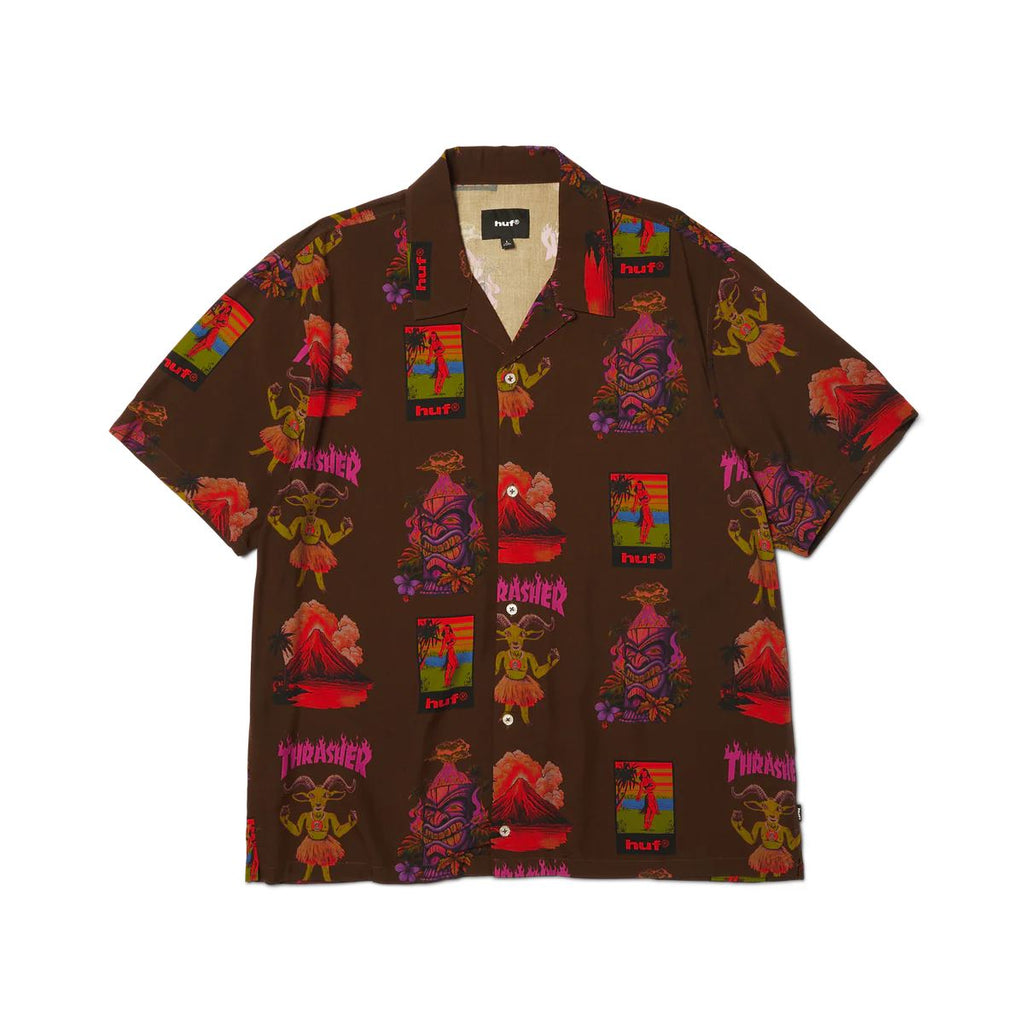 HUF x Thrasher Hawaiian Shirt (Multi)