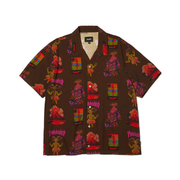 HUF x Thrasher Hawaiian Shirt (Multi)
