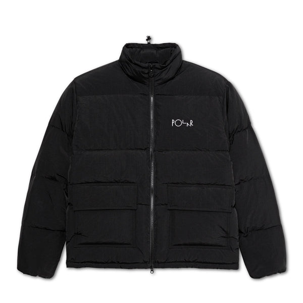 Polar Skate Co Pocket Puffer Jacket - Black - XS
