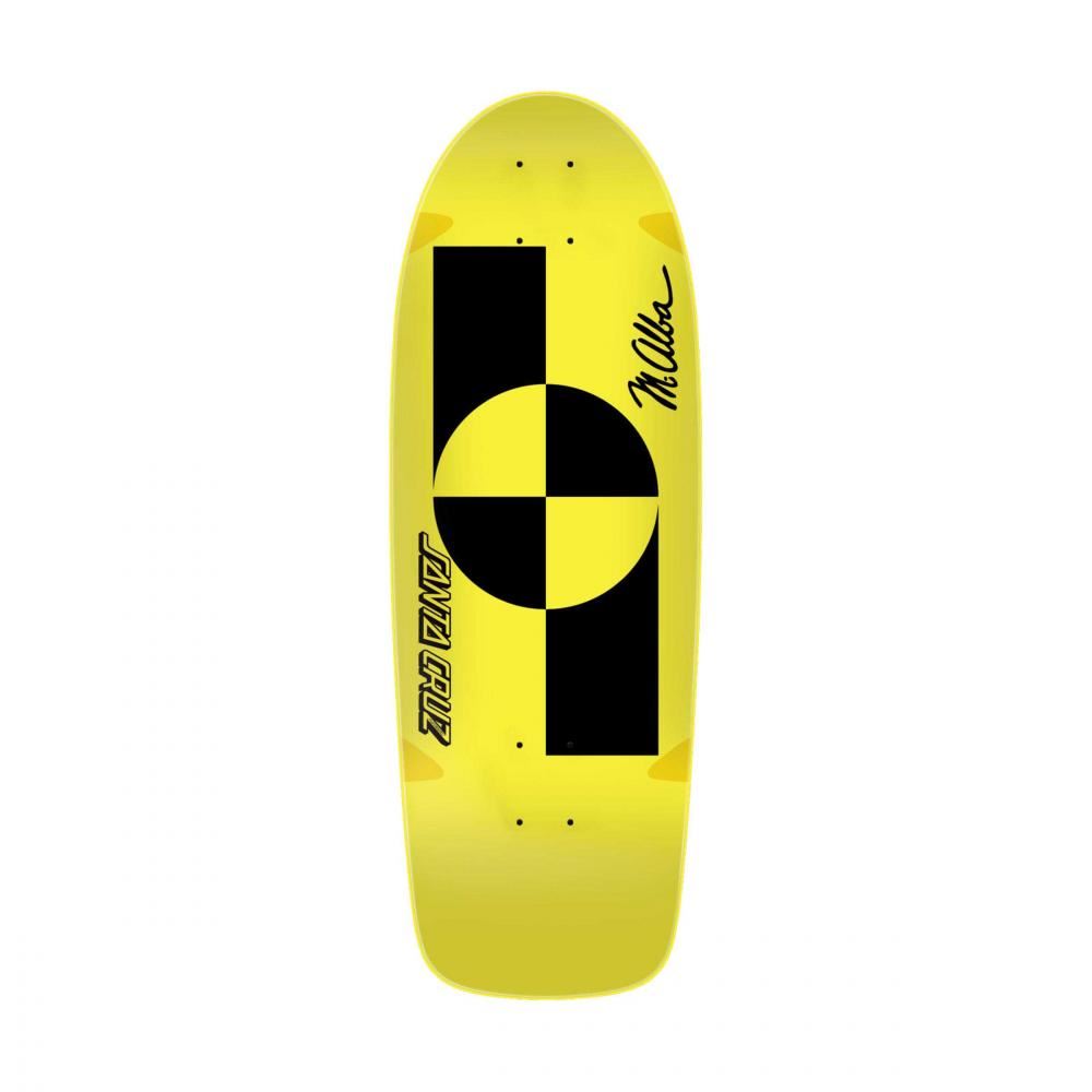 Santa Cruz Reissue Malba Crash Test Skateboard Deck - 10.03"