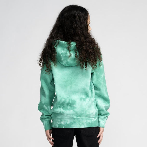 Santa Cruz Youth Hood Youth Toadstool Dot Hood - Jade Tie Dye - Skatewarehouse.co.uk