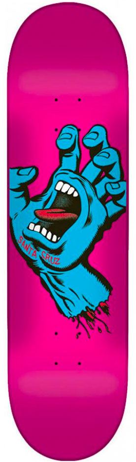 Santa Cruz Screaming Hand Pink x Venom Skateboards Core Custom Complete Skateboard - 7.8