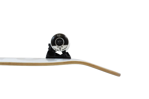 Fracture Fade White Complete Skateboard 8.0