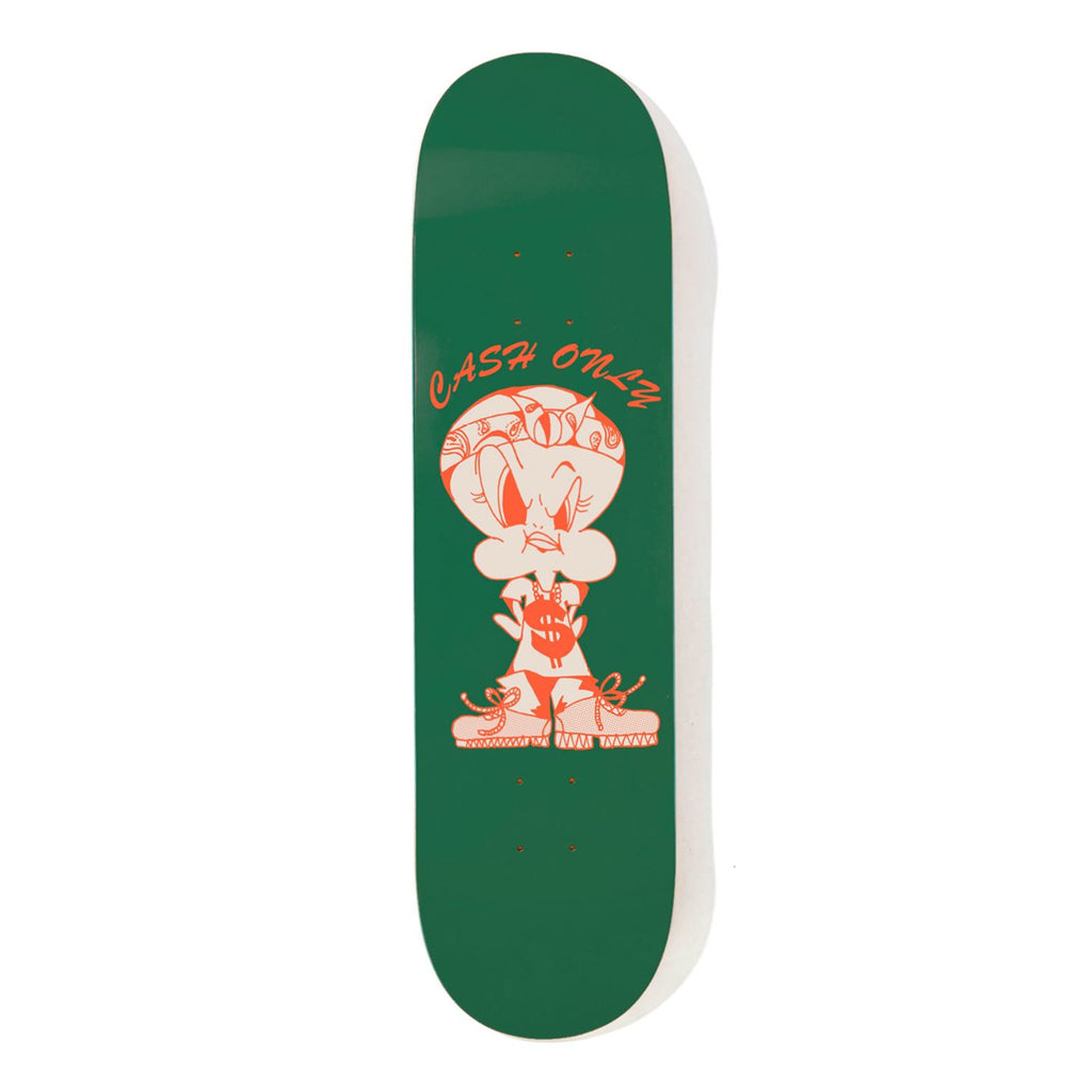 Cash Only 'Bird' Skateboard Deck - 8.25"