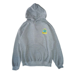 Dear Skating WORLD Hoodie Heather Grey - Skatewarehouse.co.uk