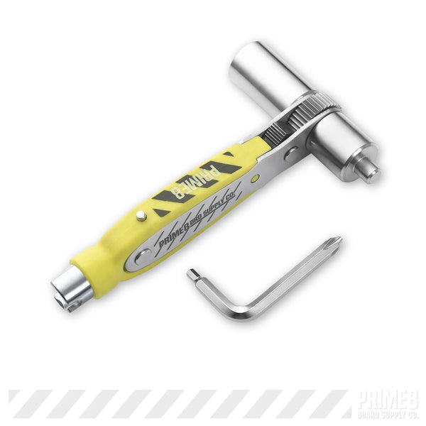 PRIME8 #1 Ratchet tool - Yellow - Skatewarehouse.co.uk