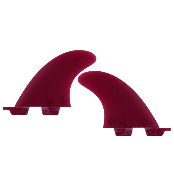Flying Diamonds - Taylor Jensen - Edge Sides FCS II - Red Surf Fins - 3.75