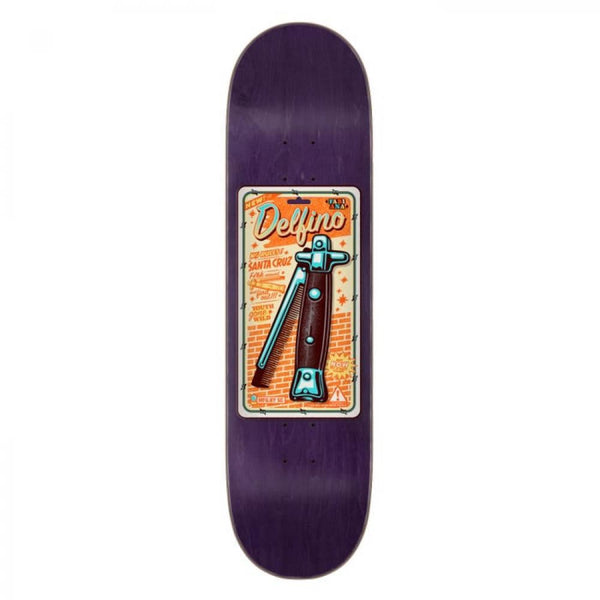 Santa Cruz Delfino Switchblade Combo Pro x Venom Custom Complete Skateboard - 8.25