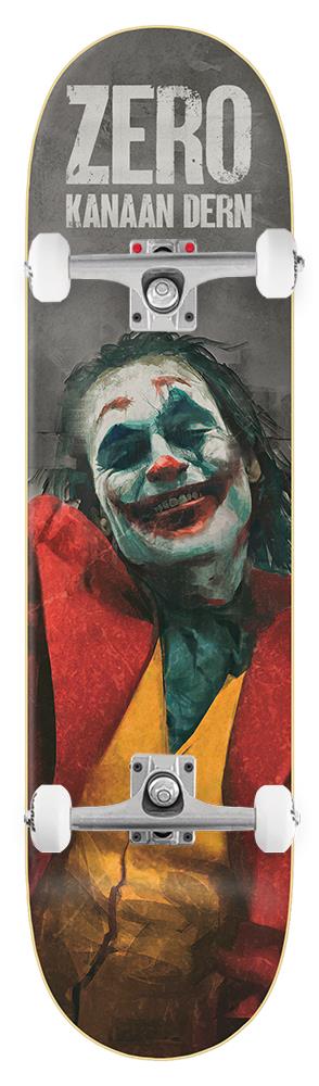 Zero Skateboard Joker Kanaan Dern x Venom Custom Complete Skateboard - 8.5