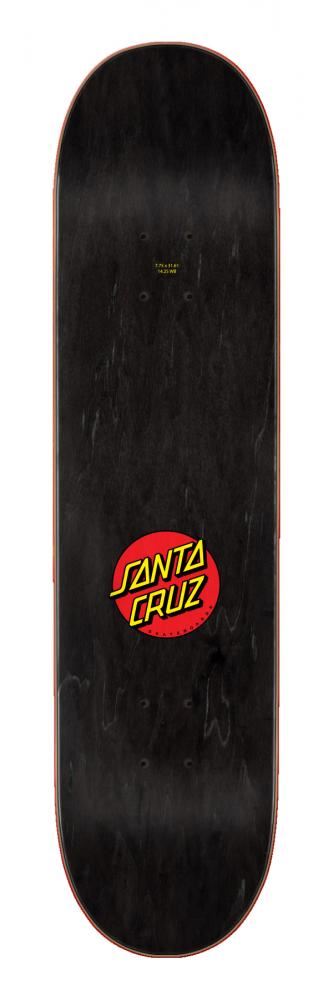 Santa Cruz Logo Classic Dot Skateboard Deck - 7.75
