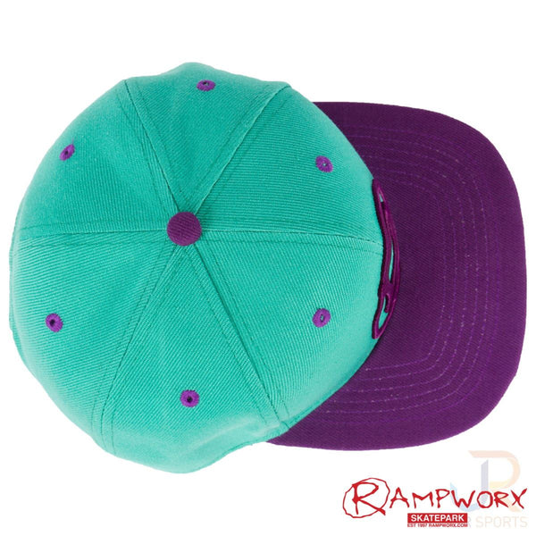 Rampworx Snapbacks LE 97.3 - Teal / Teal / Purple
