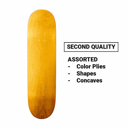 HLC Blank Skateboard Deck - 7.375
