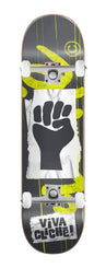 Cliché Viva Grey / Lime x Venom Custom Complete Skateboard - 8.5"