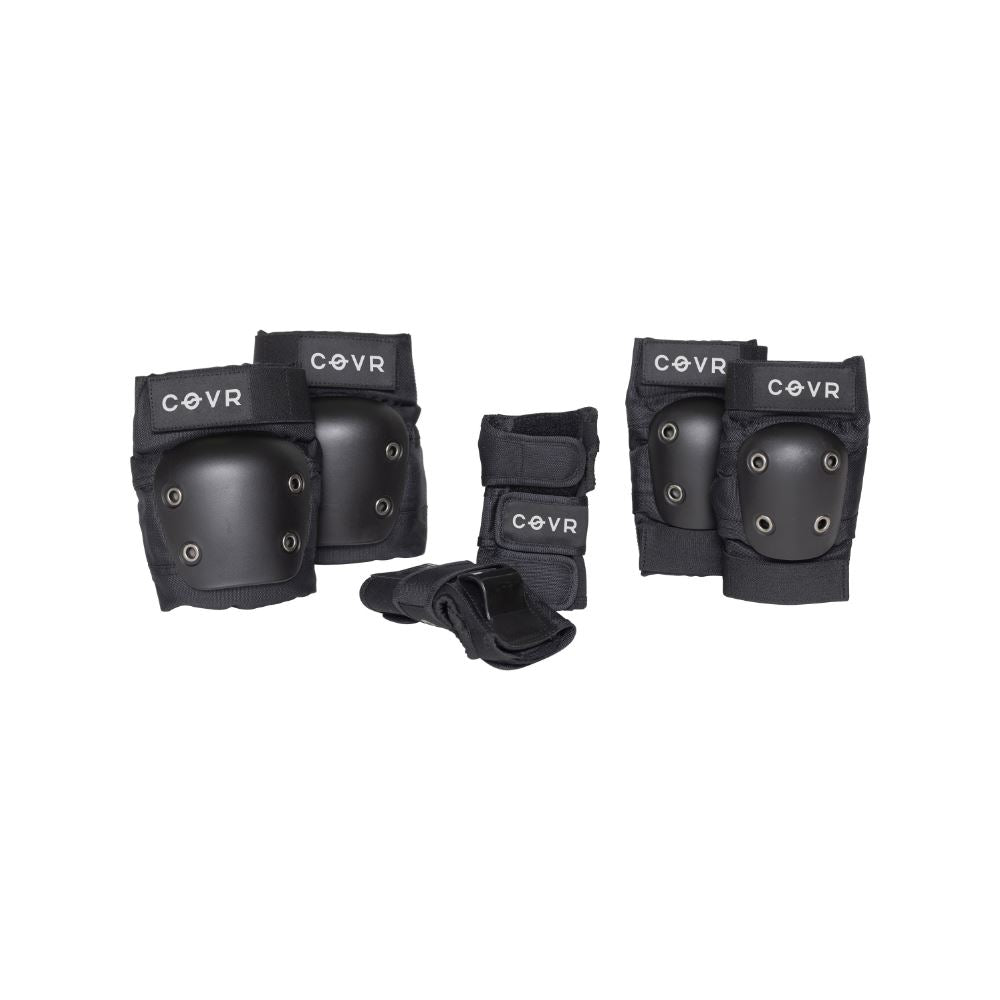 Covr Youth Junior Pad Set Matte Black M / L