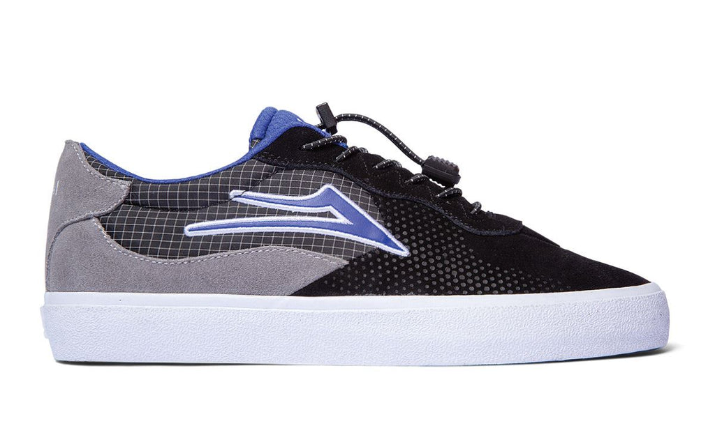 Lakai Essex Skate Shoes - Black / Tech - Skatewarehouse.co.uk