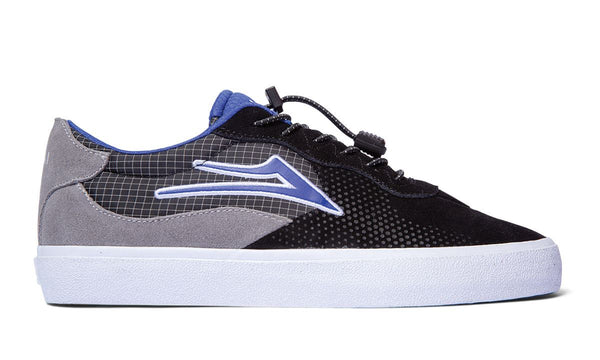 Lakai Essex Skate Shoes - Black / Tech - Skatewarehouse.co.uk