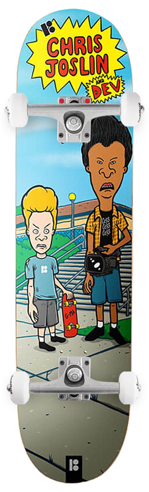 Plan B Dev Joslin Twin Plan B x Venom Custom Complete Skateboard - 8.375