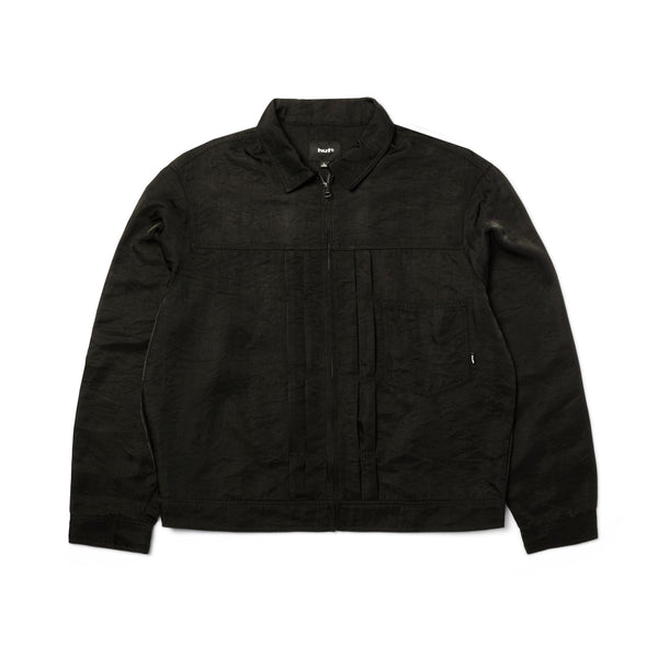 HUF x Thrasher Trucker Jacket (Black)