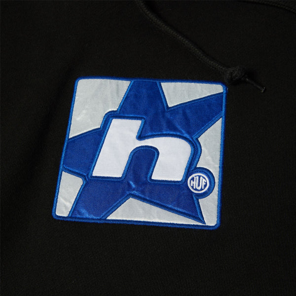 HUF H Star P / O Hoodie (Black) - XL