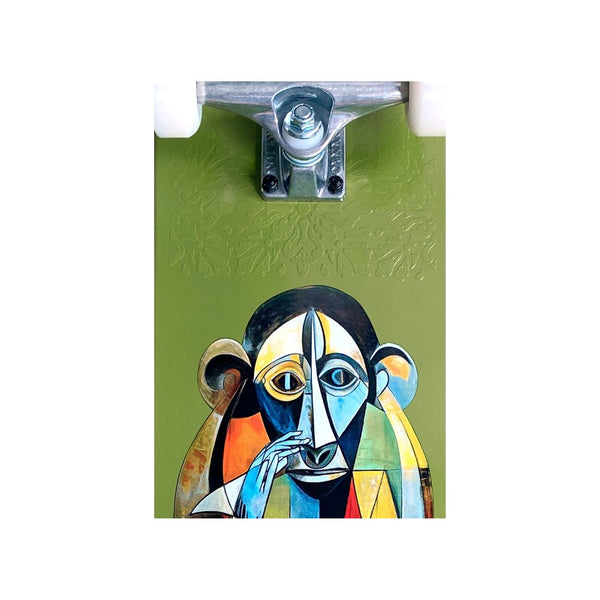 Push Morocco MLSL Orange / Green Complete Skateboard - 7.75