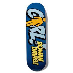 Girl Blammo Rowan Davis Skateboard Deck - 8.25"