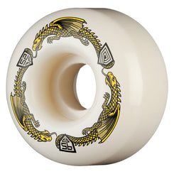 Powell-Peralta Dragon Formula • x 31mm • 95A • V1 • Yellow Skateboard Wheels - 52mm