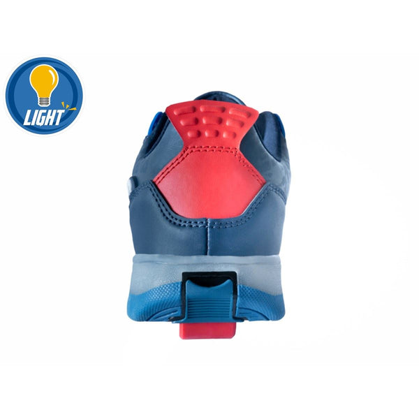 Breezy Rollers Light Beam - Blue / Red - Skatewarehouse.co.uk