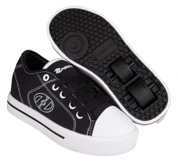 Heelys X2 Classic X2  - Black / White - Skatewarehouse.co.uk