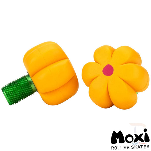 Moxi Petal Toe Stops - Yellow Daisy (Pair) Scooter Brake