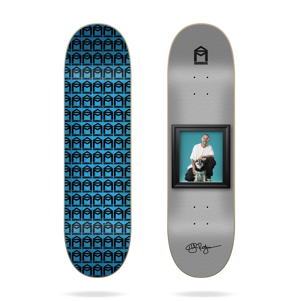 Sk8Mafia Family Portrait Rogers Sk8mafia Skateboard Deck - 8.25"