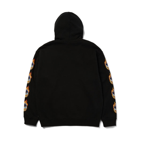 Spitfire Chrome Head FZ Hoodie (Black)