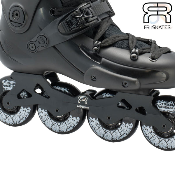 Fr Skates Fr1 80 Black Inline Skates - Skatewarehouse.co.uk