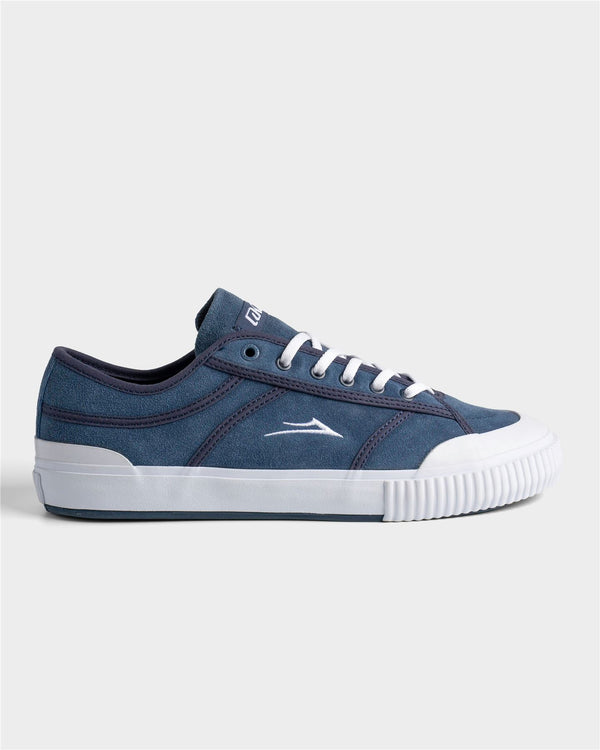 Lakai Conrad Elite Skate Shoes Navy White - Blue