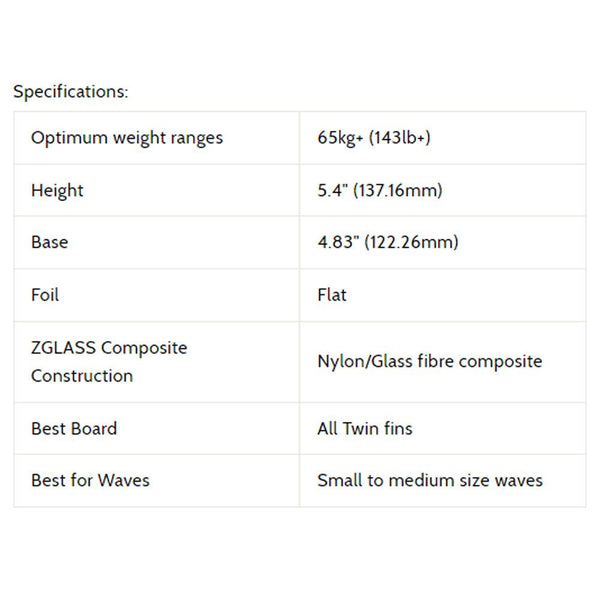 3D Fins - Akila Aipa Twin - Mushy (FCS1 / Futures)