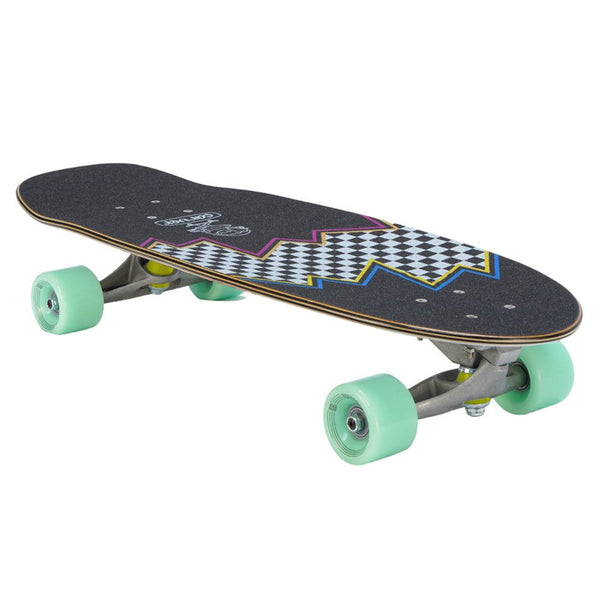 Carver LAZER FAZER Mini Kids Surfskate Cruiser Skateboard C5 - 9.125