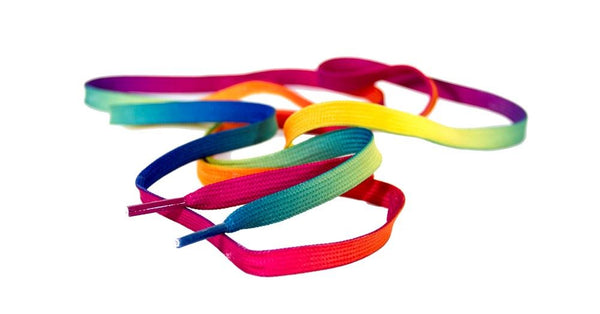 Rio Roller Laces - Rainbow - 155cm