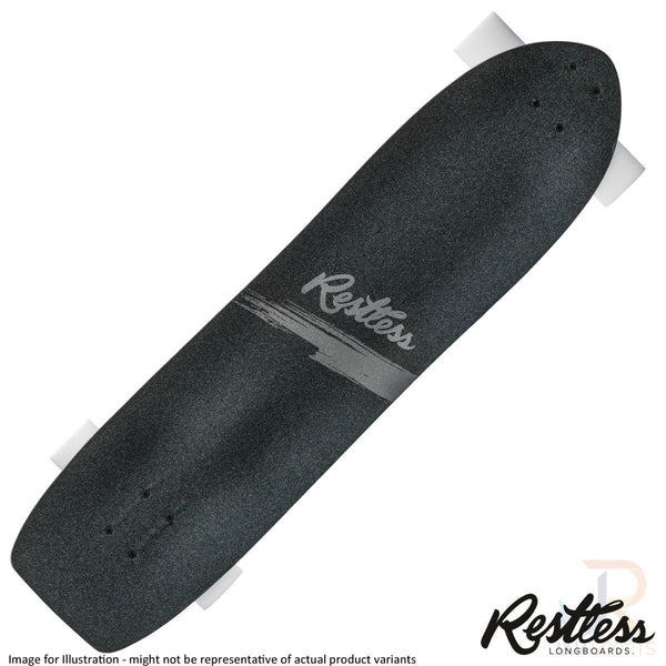 Restless WIM - Setup 3 with Paris Black / Raw 180mm Trucks Longboard Complete