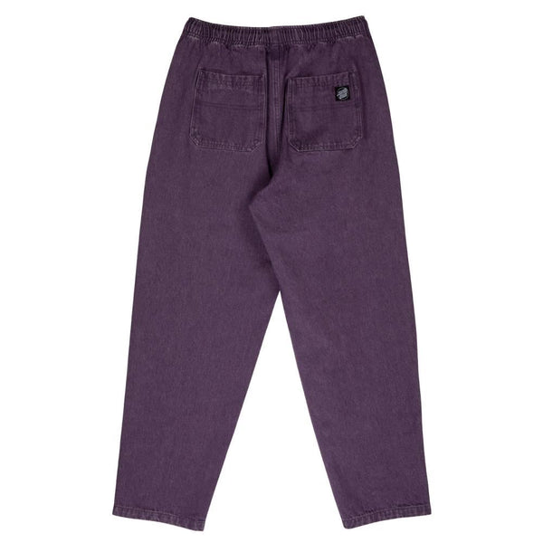 Santa Cruz Womens Pant Opus Dot Balloon - Purple Denim - Skatewarehouse.co.uk