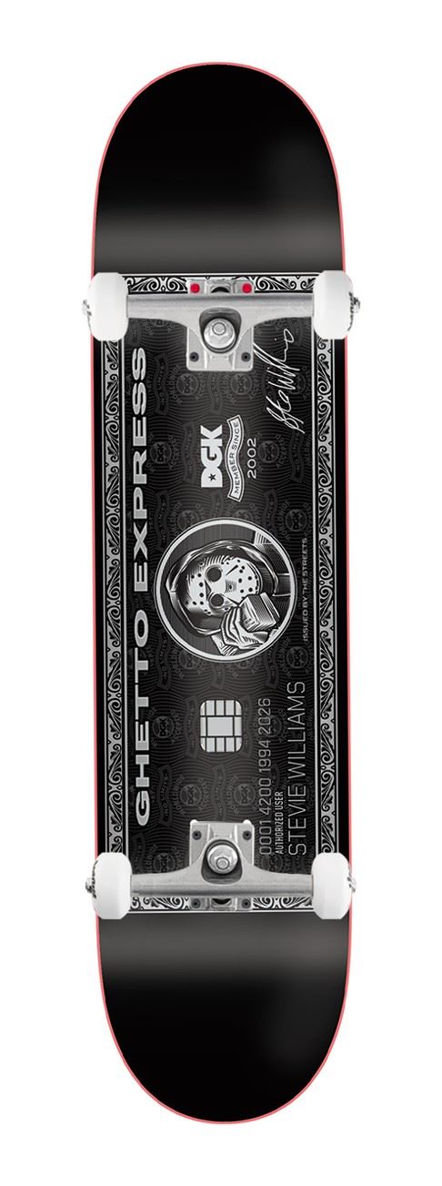 DGK Stevie Williams 'Ghetto Express' x Venom Custom Complete Skateboard - 8.25