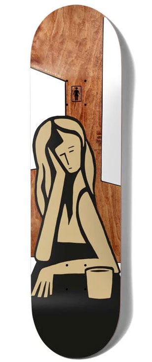 Girl Contemplation Simon Bannerot x Venom Skateboards Core Custom Complete Skateboard - 8.0