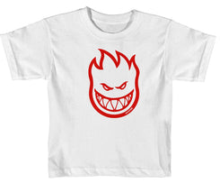 Spitfire Bighead Tee TODDLER (White W / Red Print) - 3 Toddler