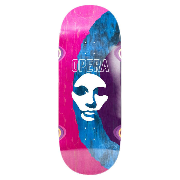 Opera Triple Torn Big Mask Ex7 Multi Skateboard Deck - 12