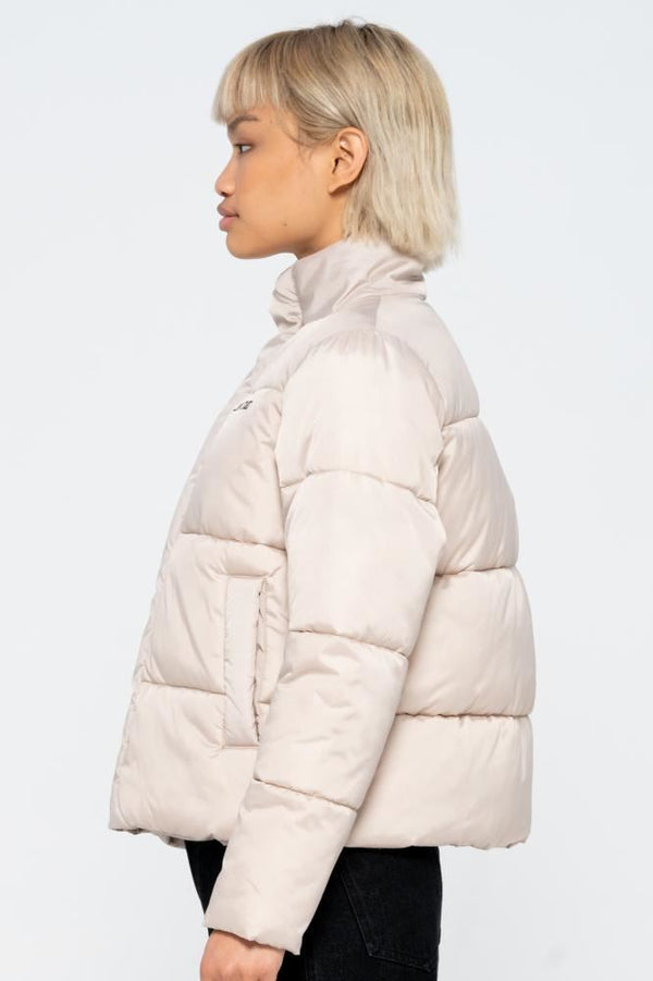 Santa Cruz Womens Jacket Mallow Jacket - Silver - Skatewarehouse.co.uk