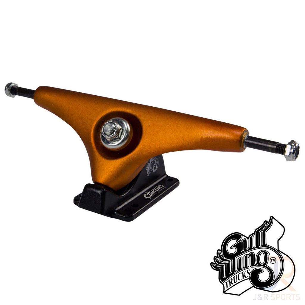 Gullwing Charger 10" Truck - Orange/Black (Pair) - Skatewarehouse.co.uk