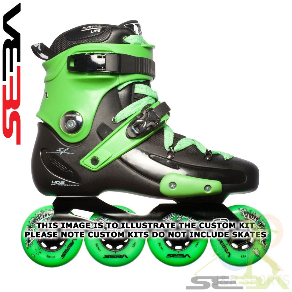 Seba FR Custom Kit Green - Size 5 - 8