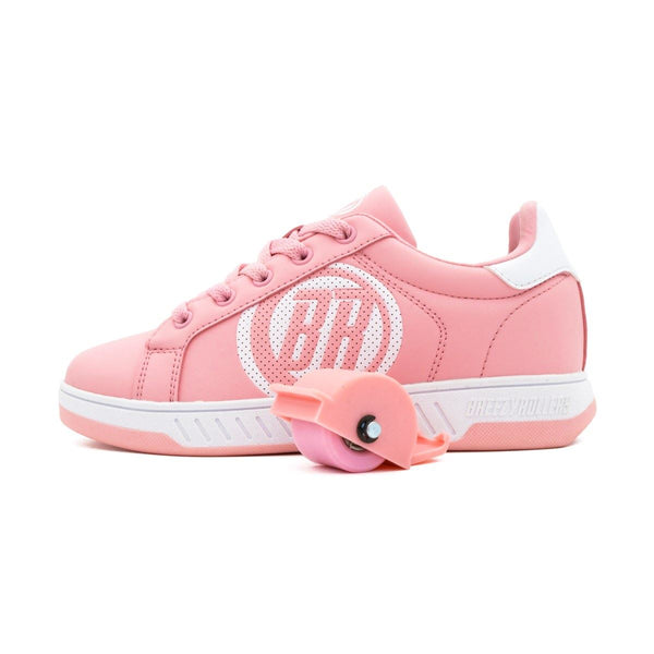 Breezy Rollers Shoes With Wheels - Fresh 2 - Pink / White - Skatewarehouse.co.uk