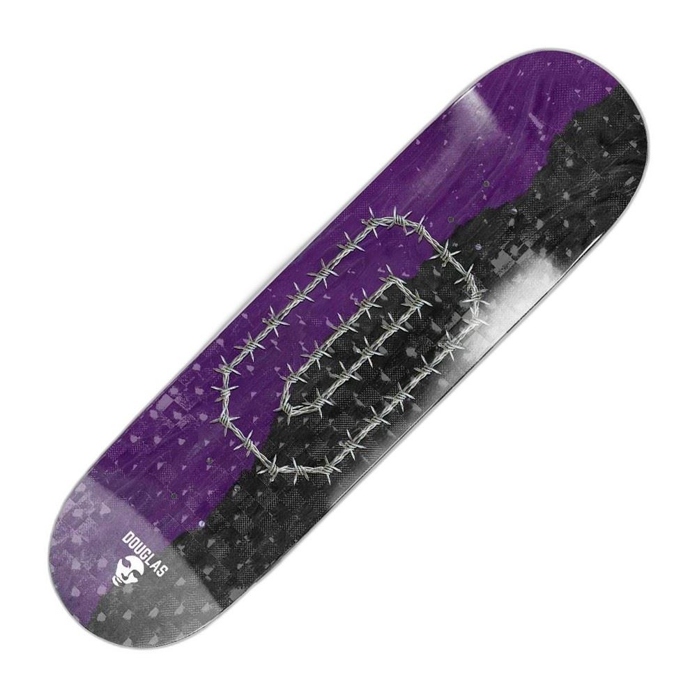 Opera Josh Douglas Big O EX7 Purple / Black Skateboard Deck - 8.25"